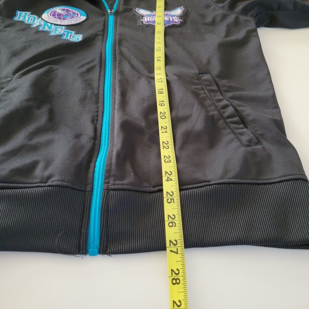 NBA Black and Blue Hornets Jacket - Picture 7 of 8